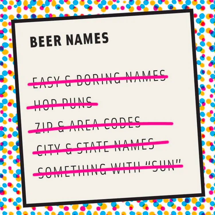 Naming Beers
